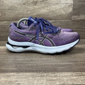 Asics Gel-Nimbus 24 Purple Womens US Size 7 EUR 38 1012B201 Running Shoes